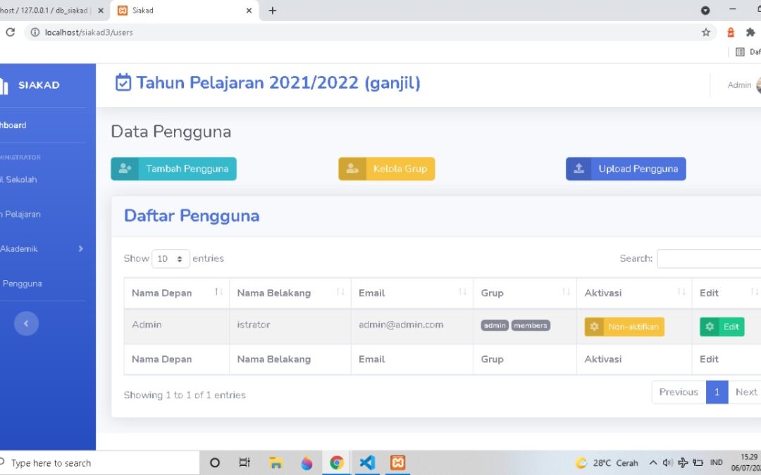 Meningkatkan Mutu Pembelajaran dengan Sistem Informasi Akademik Sekolah Terintegrasi