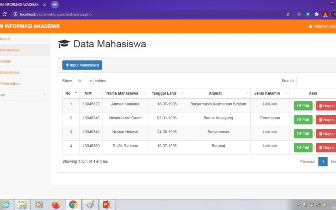 Manajemen Data Mahasiswa yang Efisien dengan Sistem Informasi Akademik