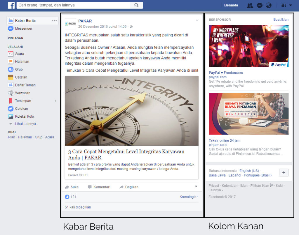 Menggunakan Iklan Facebook Ads untuk Meningkatkan Pendaftaran Newsletter atau Email