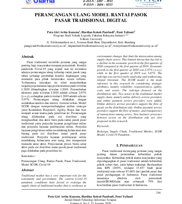 Mentransformasi Rantai Pasok Tradisional ke Era Digital: Jalan Sukses bagi UMKM