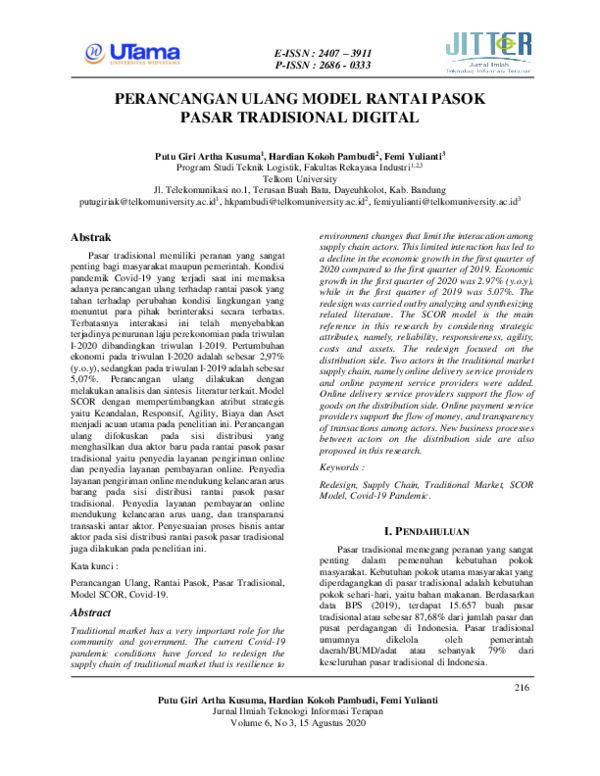 Mentransformasi Rantai Pasok Tradisional menjadi Digital: Langkah Menuju Keberhasilan UMKM