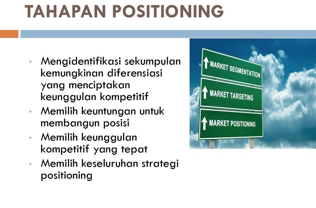 Pemasaran Pintar dan Diferensiasi Merek: Menciptakan Keunggulan di Pasar Global